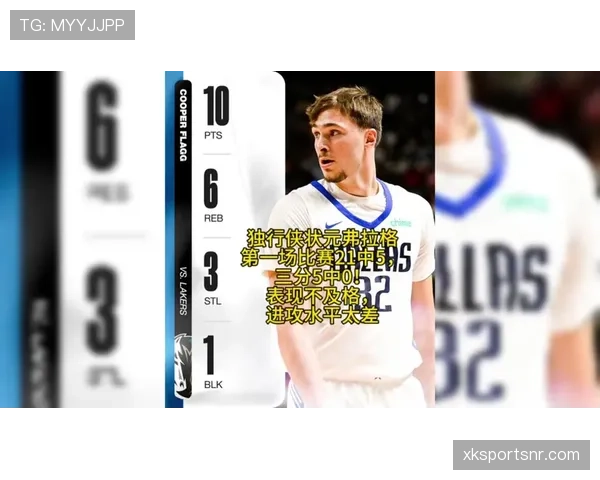 库珀·弗拉格三分命中率提升显著，挡拆助攻效率超越赛季初